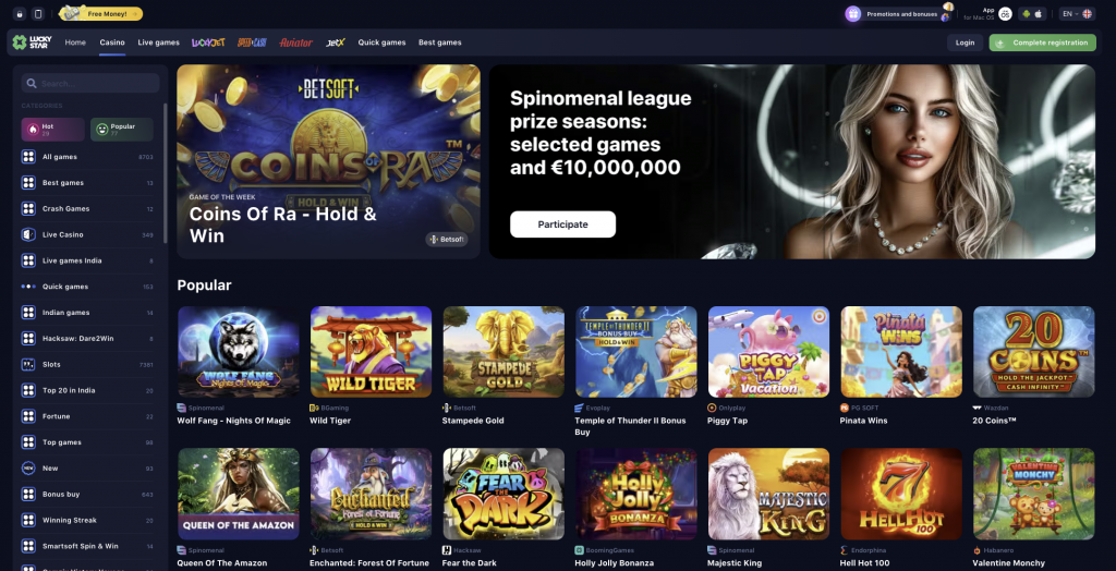 Experience the Thrill and Joy at LuckyStar Casino