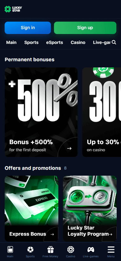 Explore the Excitement of Lucky Star Casino Cameroon 25